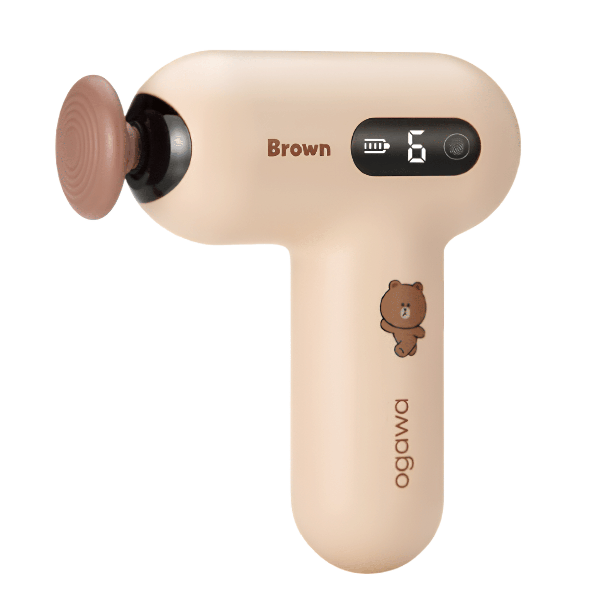 ปืนนวดไฟฟ้าอัจฉริยะ OGAWA OG1106 สีครีม_0